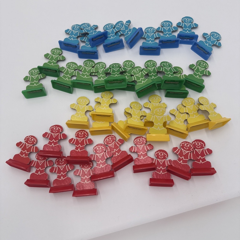 Candy Land Bingo Gingerbread Men 1978